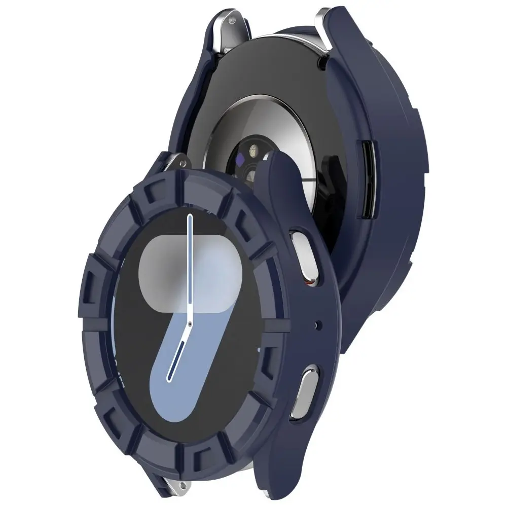 Capa Protetora de TPU Anti-Risco com Protetor de Tela Vazado 40/44MM para Samsung Galaxy Watch 7 - Acessórios para Smartwatch