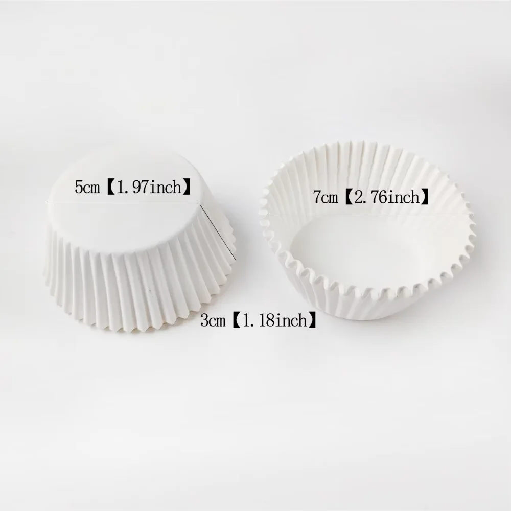 100pcs Cupcake Paper Cups Baking Molds Rainbow Liner Cupcake Muffin Cases Paper Cake Wedding Party Decorating Cupcake Cases