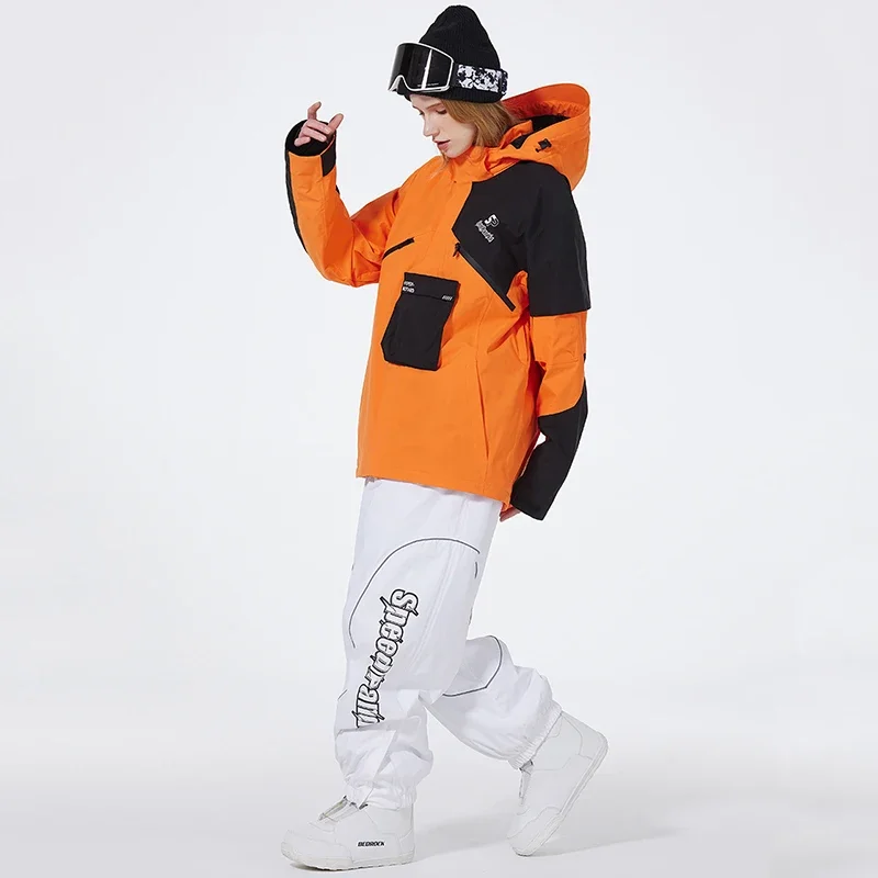 Inverno 2024 tuta da sci maschile Outdoor Snowboard Costume nuovi vestiti da neve per adulti Sport alpino impermeabile giacca da sci antivento pantaloni