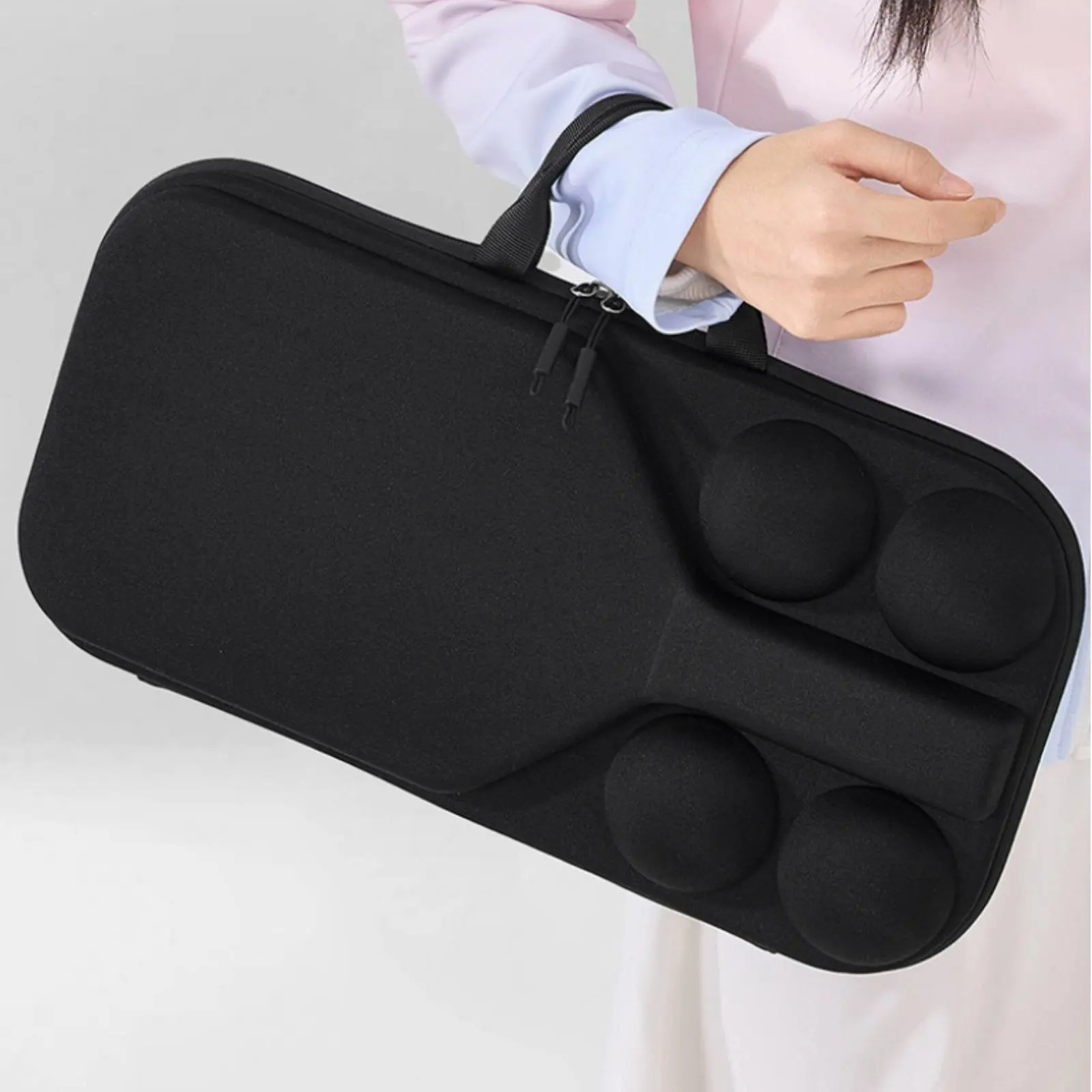 EVA Paddle Bag Shielded Pickleball Paddle Case Pickleball Racket Bag Long-Lasting Sports Storage Zipper Closure