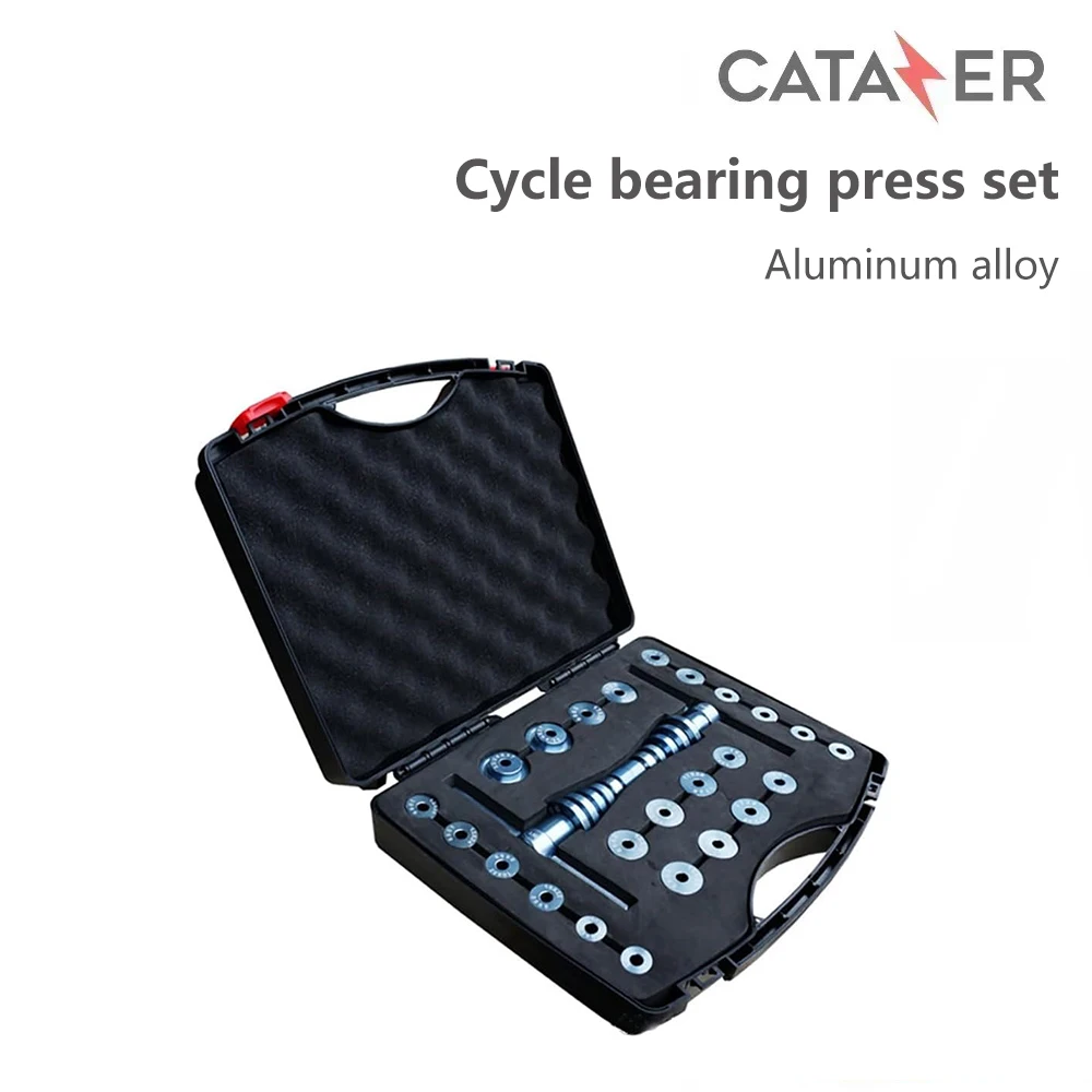 CATAZER Bicycle Bearing Press Set Bike Soft Tail Frame Turning Point Bearing Hub Assembly Tool for Wheels/Hub Bearing Install