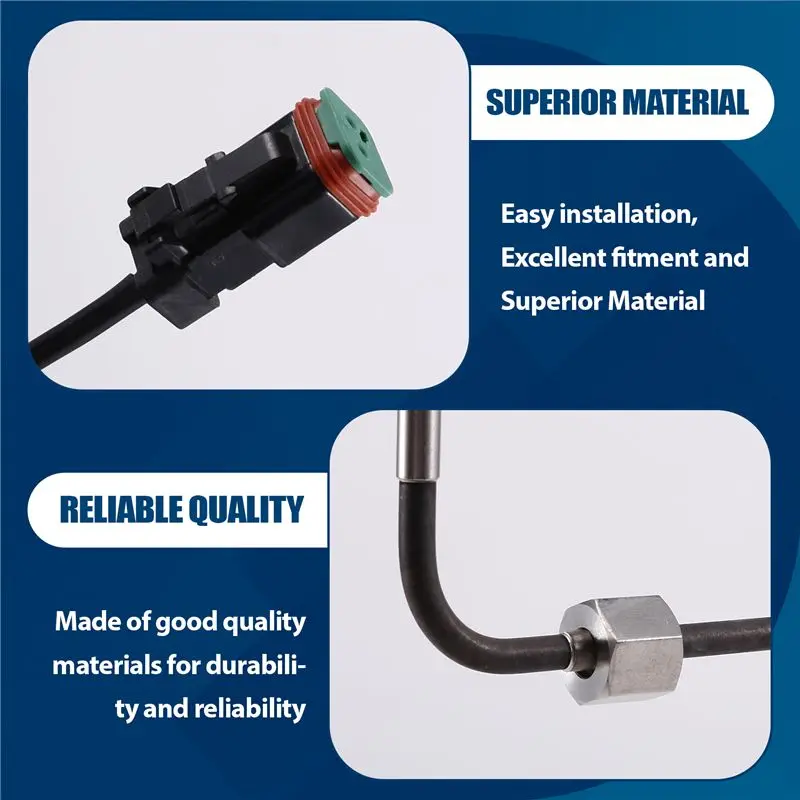 New Exhaust Gas Temperature Sensor EGT 1882567 For Scania P-G-R-T-Series Truck Bus Models 2265872 2253825