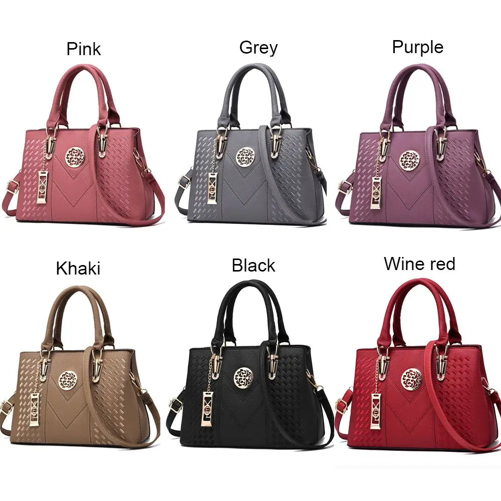 Embroidered Ladies Handbags Women\'s Bags Large-capacity Messenger Bag Shoulder Bag Handbags