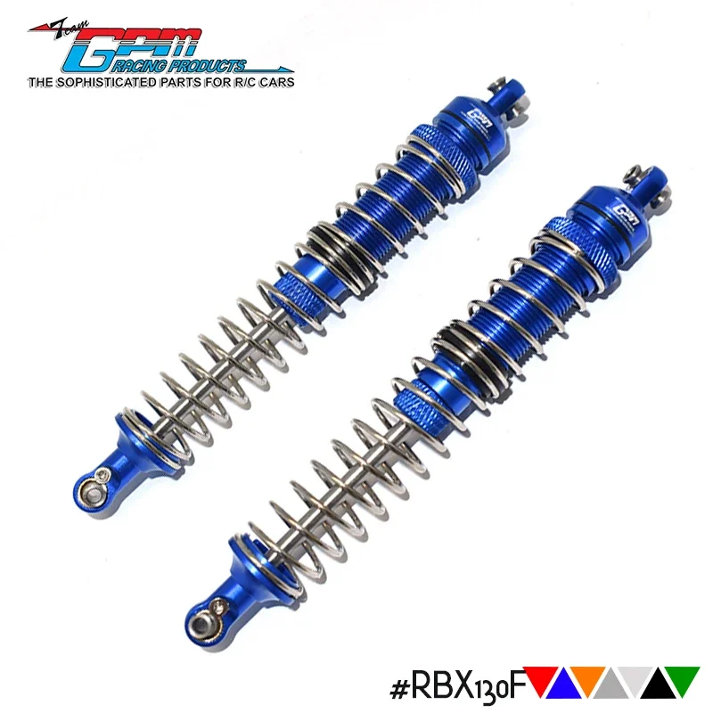 Axial 1/10 Rbx10 Ryft 4wd Scale Rock Bouncer-axi03005 Aluminum Alloy External Spring L=130mm Front Shock Axi233023