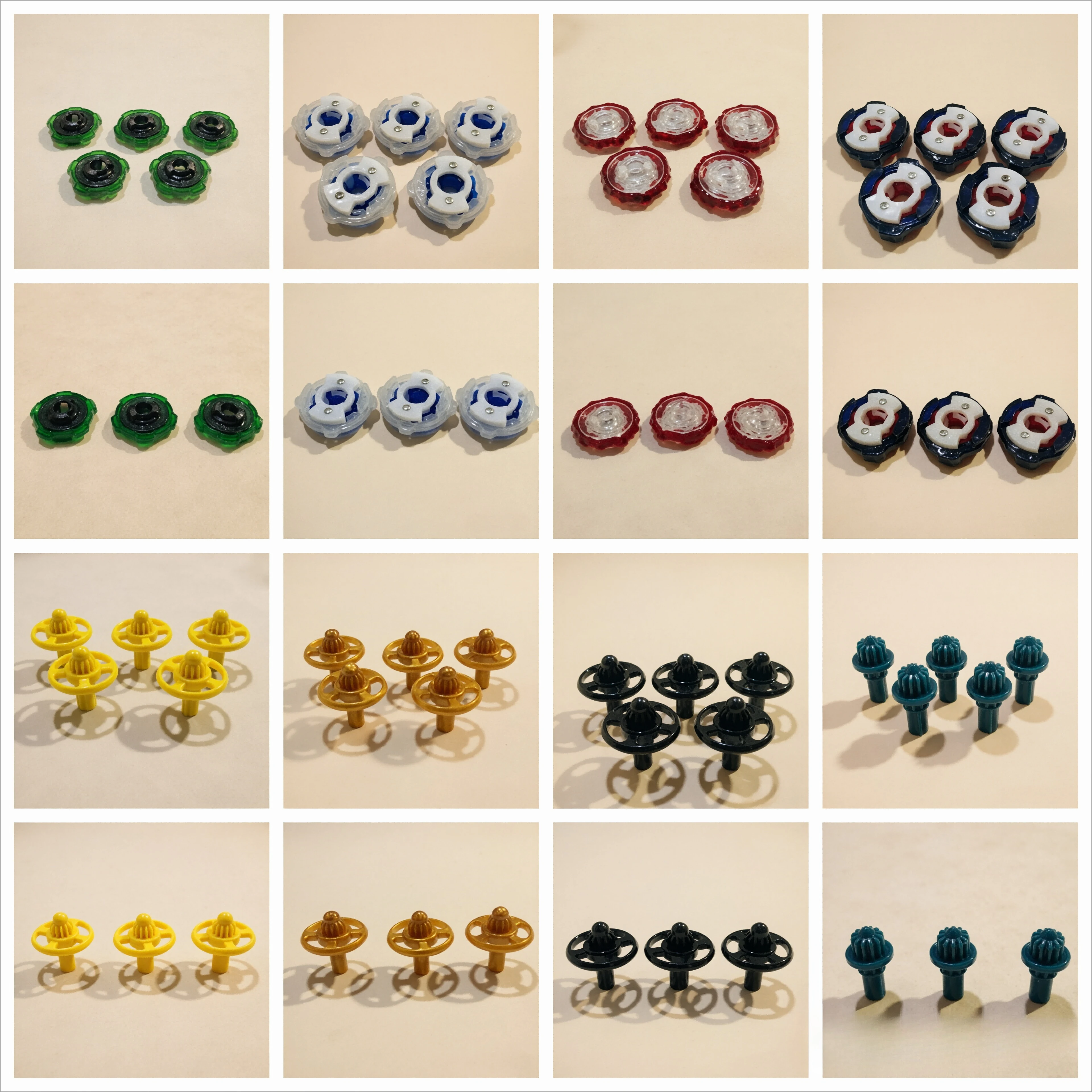 3-5PCS/Pack Applicable to small parts of gyroscope BXUXCX Spinning Tops Battling Toys Gift