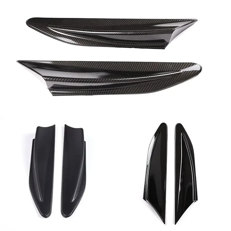 For Subaru BRZ Toyota 86 GT86 Scion FR-S 12-20 ABS Carbon Fiber Car Side Fender Fin Vents Cover Trim Stickers Car Accessories