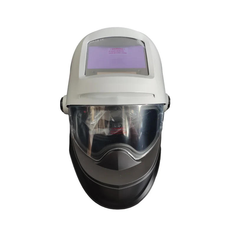Toq Quality Flip up True Color Solar Powered Rechargeable  O LED Auto Darkening Welding Helmet with Remote Control