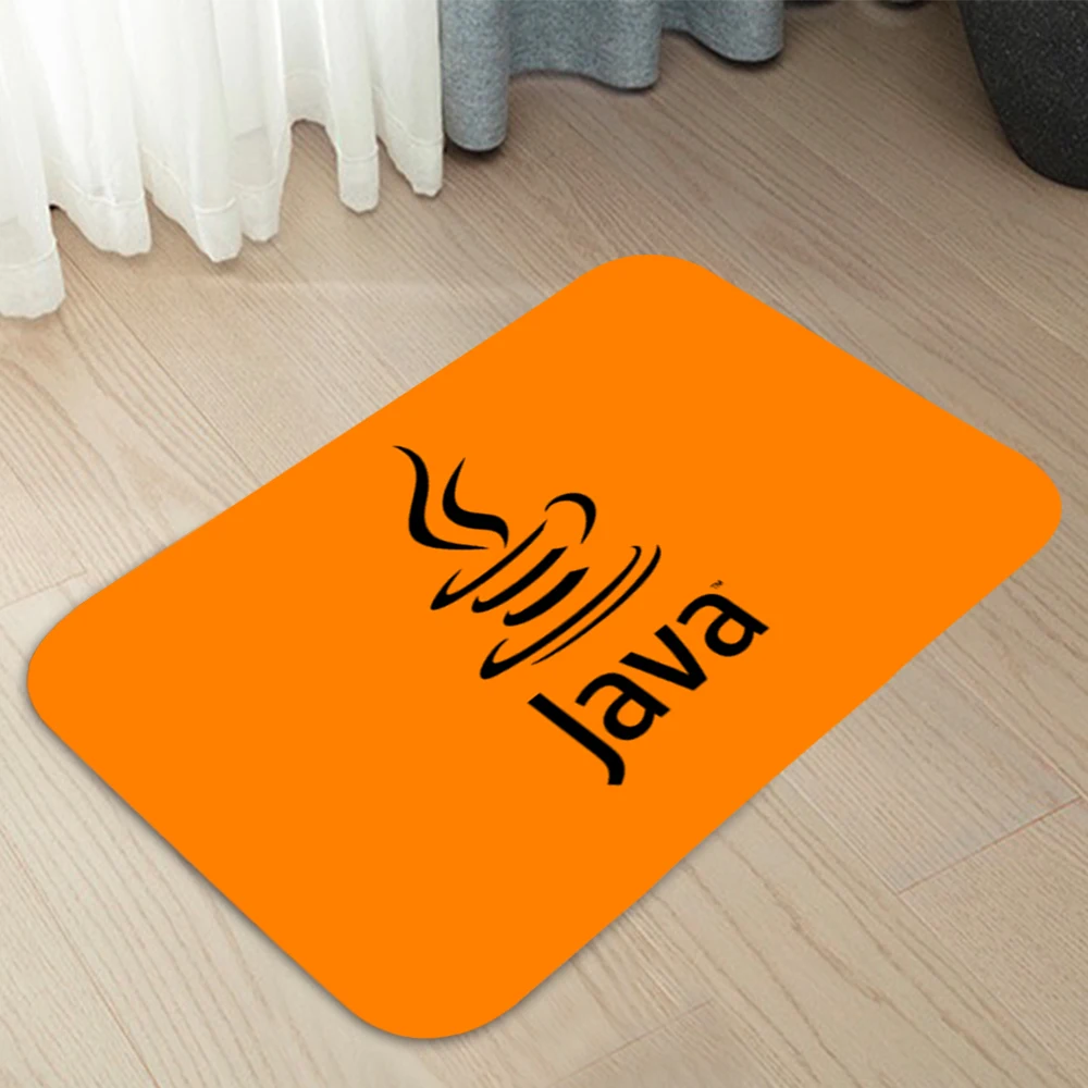 Java logo Doormats Home Carpet Entrance Door Mats Modern Decor Carpet Bathroom Floor Mats 260
