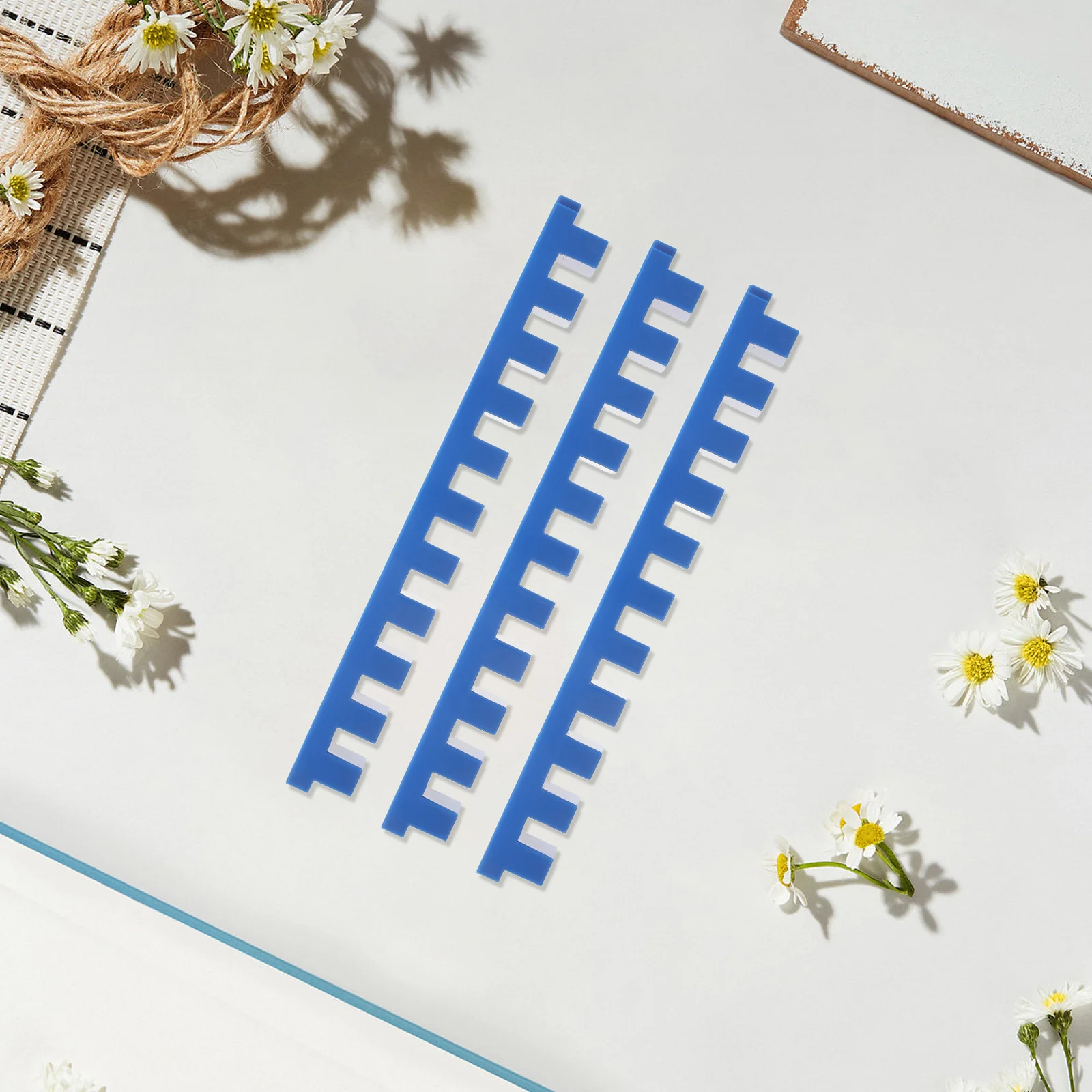 6Pcs Domino Connection Kit Creative Family Game Layout Template for Engineering Stacking Building Challenge Domino Accessories