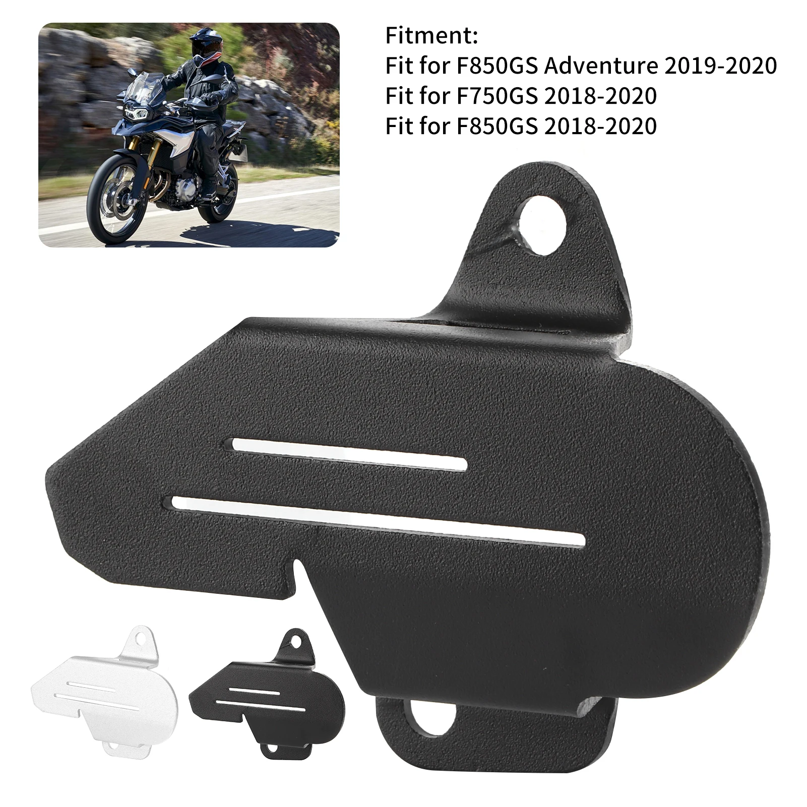 Rangka sepeda motor suku cadang sepeda motor sakelar penyangga samping penutup pelindung sepeda motor cocok untuk F750GS/F850GS/F850GS