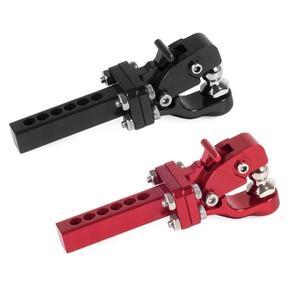 

CNC Metal Trailer Tow Hook Drop Hitch For 1/10 RC Crawler Car Traxxas TRX4 Axial SCX10 90046 Redcat Upgrade Parts