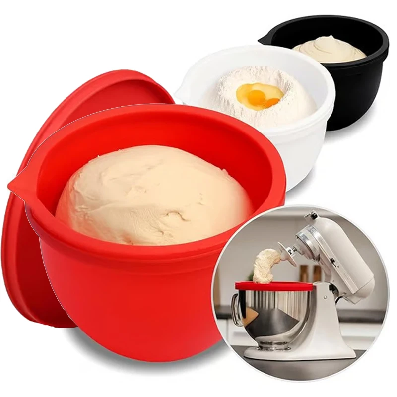 Silicone Stand Mixer Bowl Liners Silicone Liners For Kitchen Tilt-Head 5 Qt Mixers Attachments & Accessories Money Contain