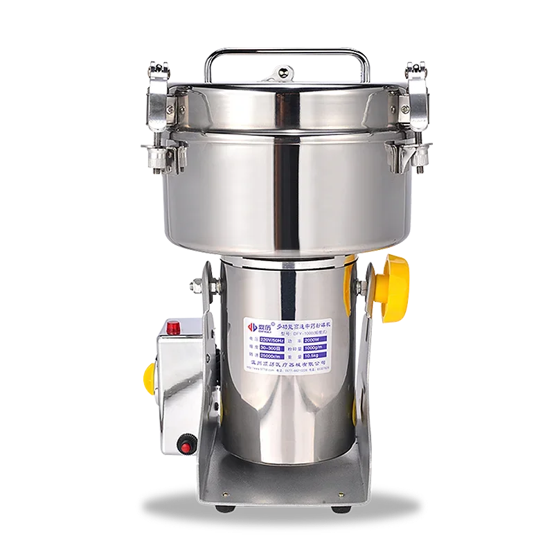 Dingli 1000g High-speed Grain  Mill Stainless Steel Grinder Machine