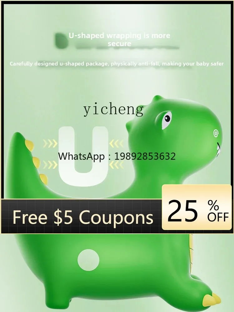 

ZZ Children's Jumping Horse Baby Inflatable Horse Baby Riding Toy Dinosaur Pony Rocking Drop-Resistant