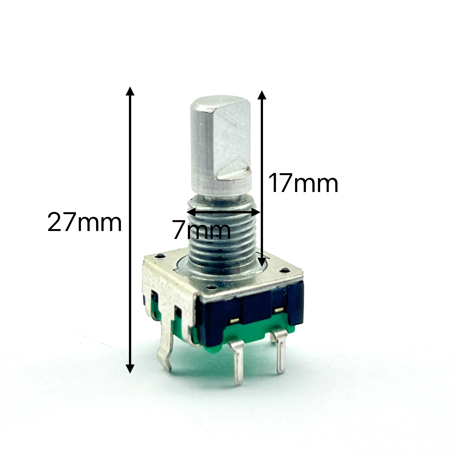 2 pcs Shengwei EC12 type encoder 24 positions 24 pulses with switch shaft length 17mm