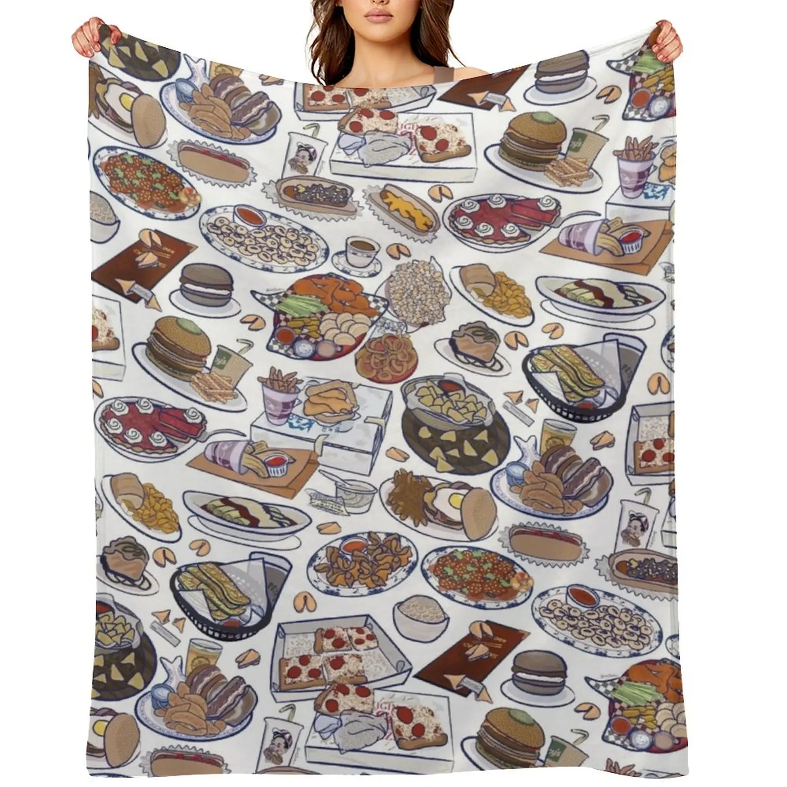 

A Delicious Tour of Wheeling Pattern Throw Blanket Blankets For Baby Plush Vintage warm winter Blankets