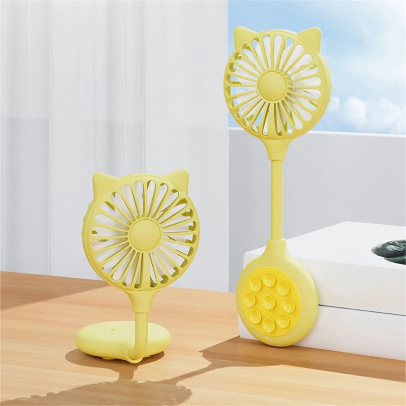 Conveniente ventilador ventilador bolsillo, textura ABS, ventilador viaje, ventilador libre, ligero