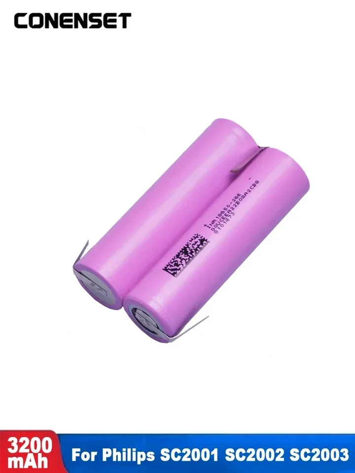 7.4V 3200mAh Replacement Battery For Philips SC2001 SC2002 SC2003
