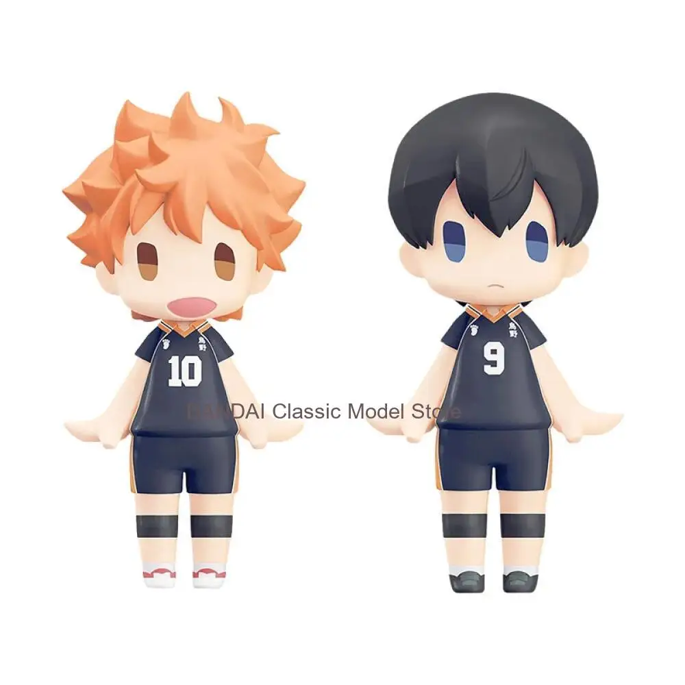 

Genuine GSC Haikyuu!! HELLO!GOOD SMILE Hinata Shoyo Tobio Kageyama Anime Action Figure Model Toys Gift for Birthday