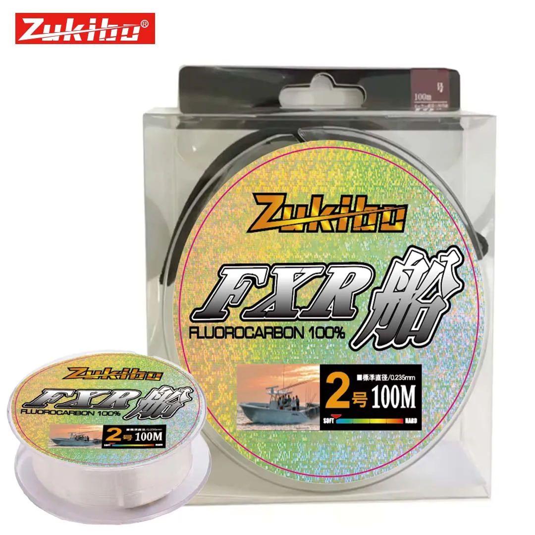 

рыбалка рыболовные товары для рыбалки леска рыболовная плетенка для рыбалки всZUKIBO 100% FLUOROCARBON рыболовные лески 100 м, оборудование для ловли карпа, рыболовные принадлежности, леска FXR BOAT, оригинальная леска