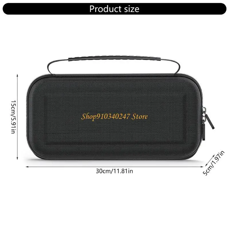 Q22A -Speicherbox mit Kartensteckplatz Innentasche für NS2 Game Console Storage Bag