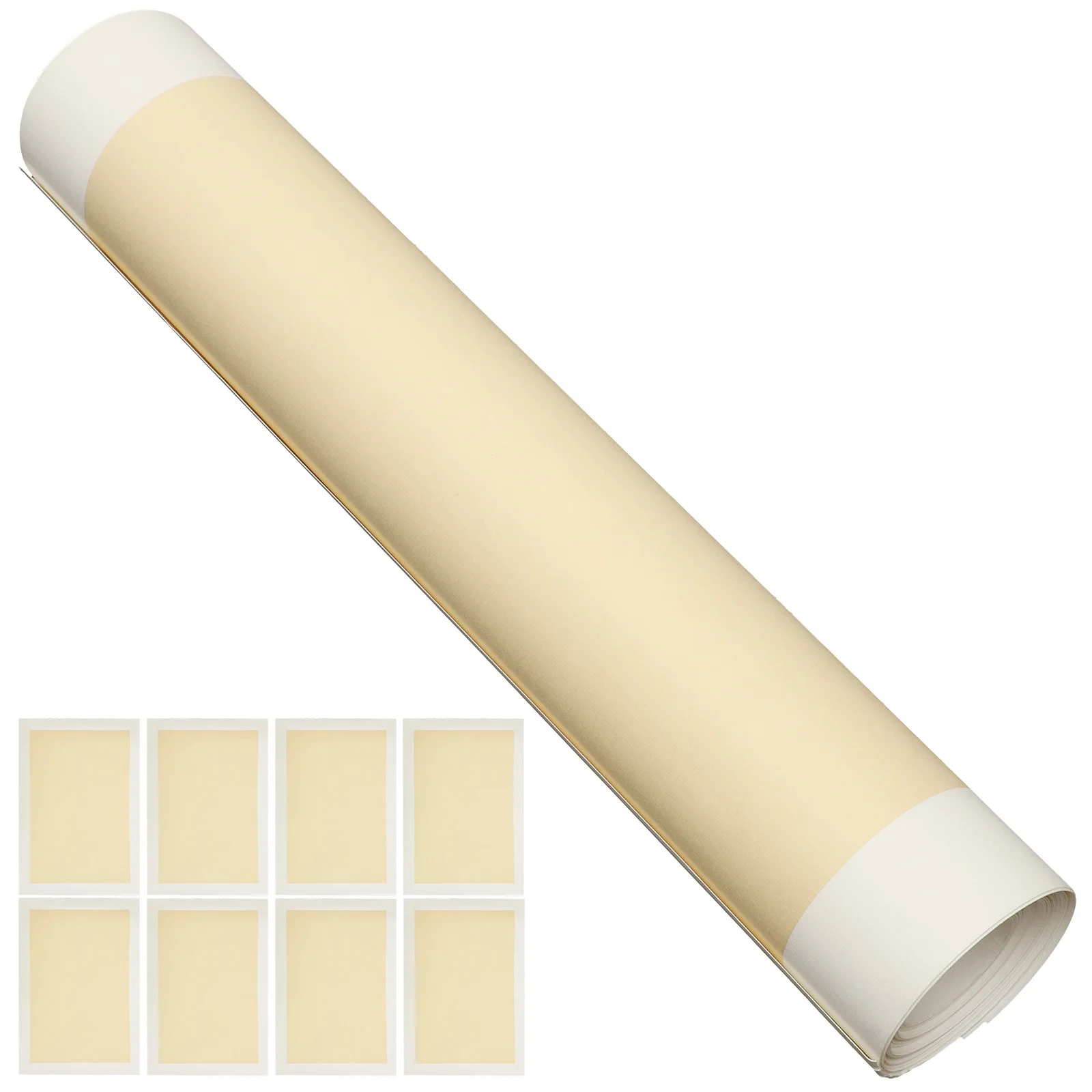 شوان الأساسية نسيج ناعم ماصة للخط الحبر سومي الرسم بالألوان المائية الحرفية ورق فني صيني الكتابة الرجعية #6