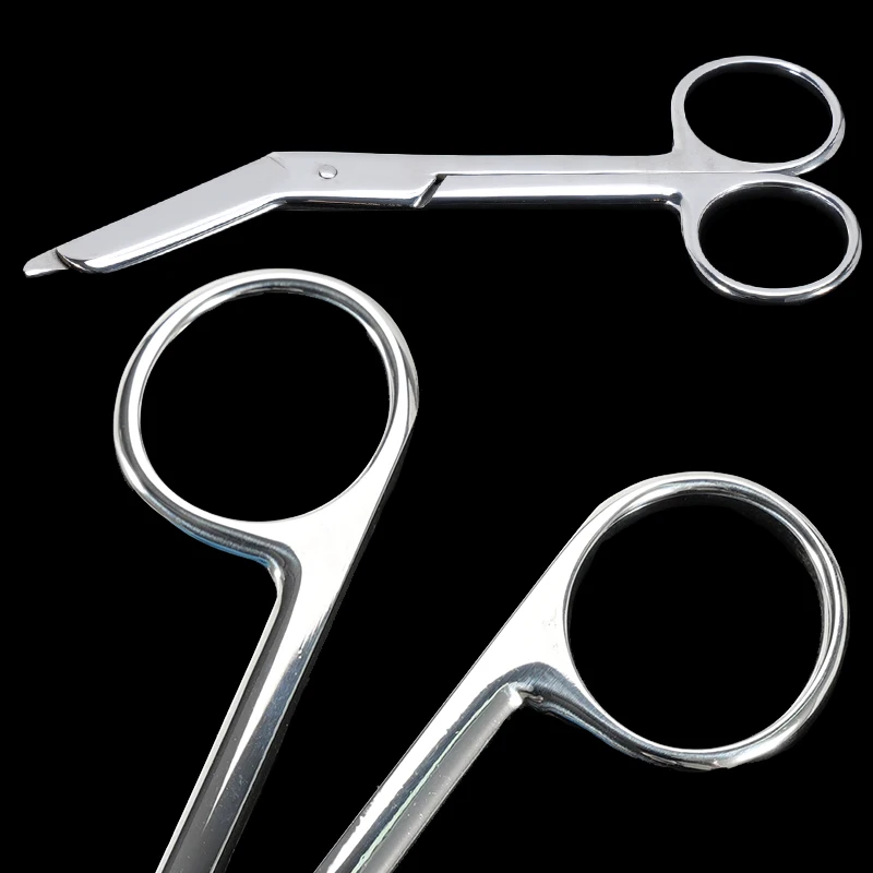 14 سنتيمتر الأسنان الفولاذ المقاوم للصدأ الشاش ضمادة مقص خلع الملابس مقص جراحي المنزل الجص مقص ممرضة مقص أدوات طبيب الأسنان #6