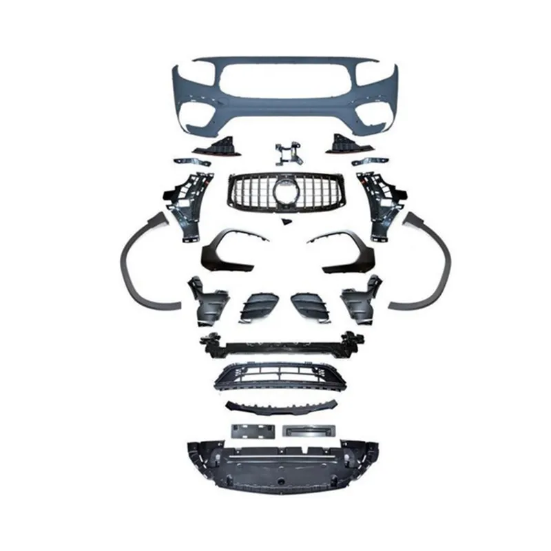 

Suitable for surrounding Mercedes-Benz GLB modified GLB45 bumper front face body kit AMG model