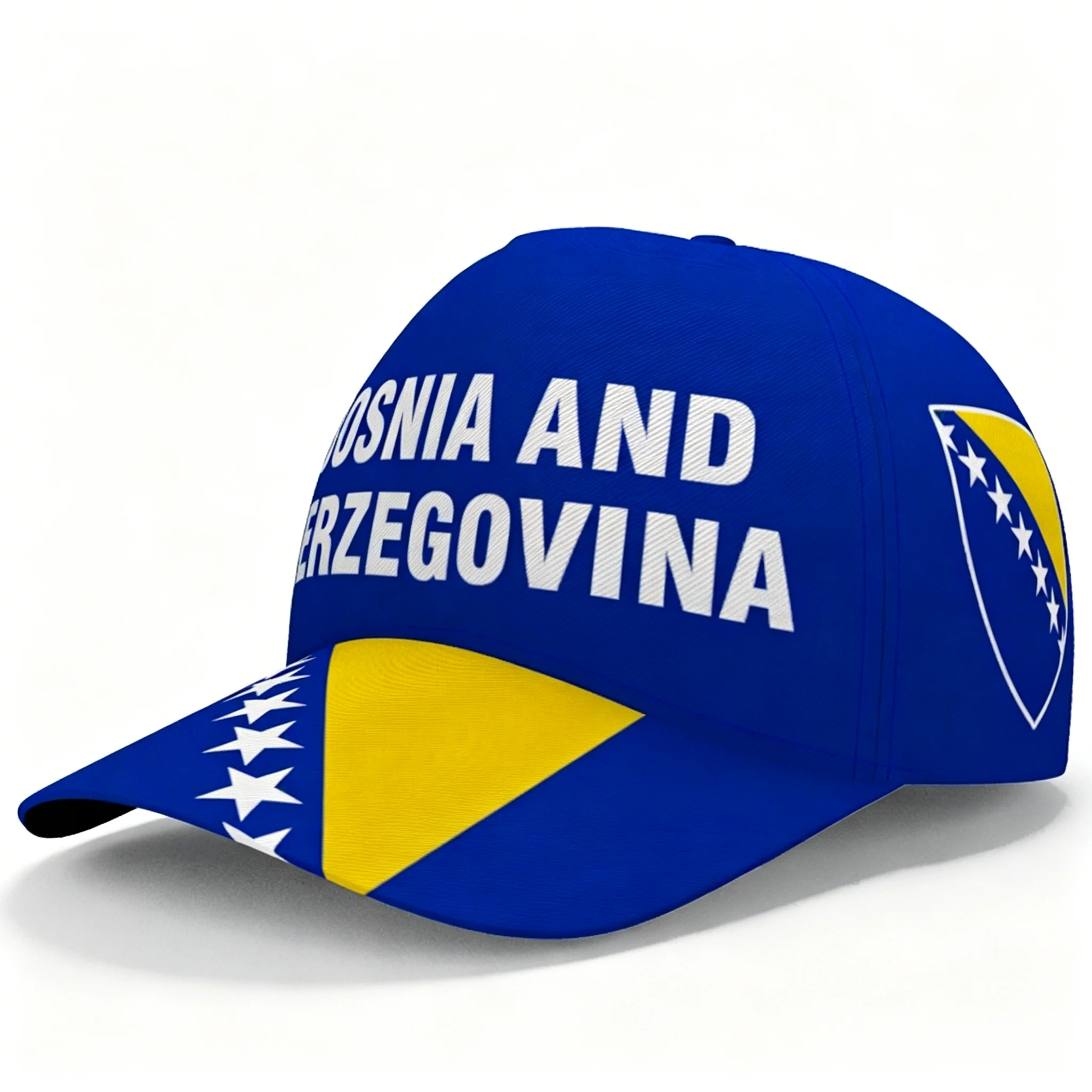 

Bosnia and Herzegovina Letter Printed Baseball Hat Snapback Cap Unisex Outdoor Travel Fan Sun Hat Lightweight Daily Cap