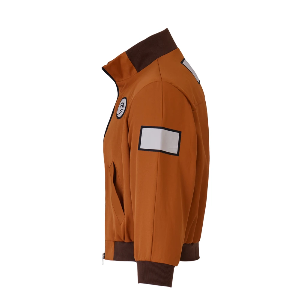 Game Disco Elysium Cosplay Kim Kitsuragi Costume Orange Zipper Jacket Short Bomber Coat Casual Baseball Jacket Adult Halloween