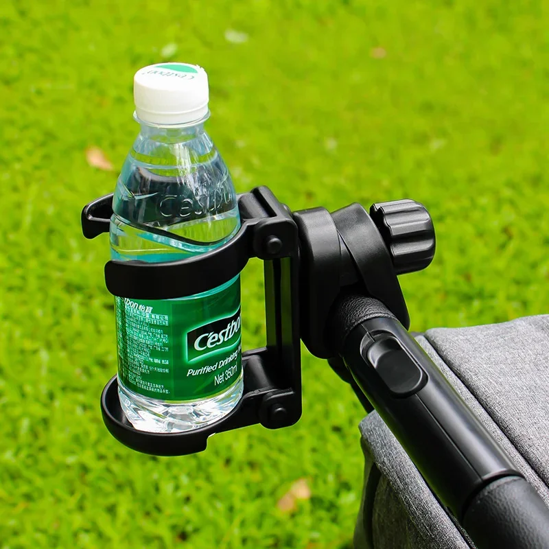 

Многофункциональный подстаканник для коляски — подходит для бутылок с водой/напиткой, регулируемый складной материал ABS, практичный держатель 9x11,7 см