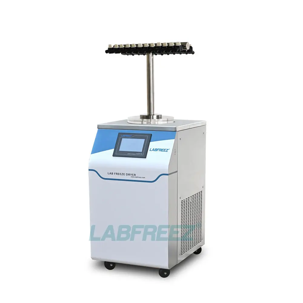 중국 공장 바닥 동결 건조기 실험실 진공 동결 건조기