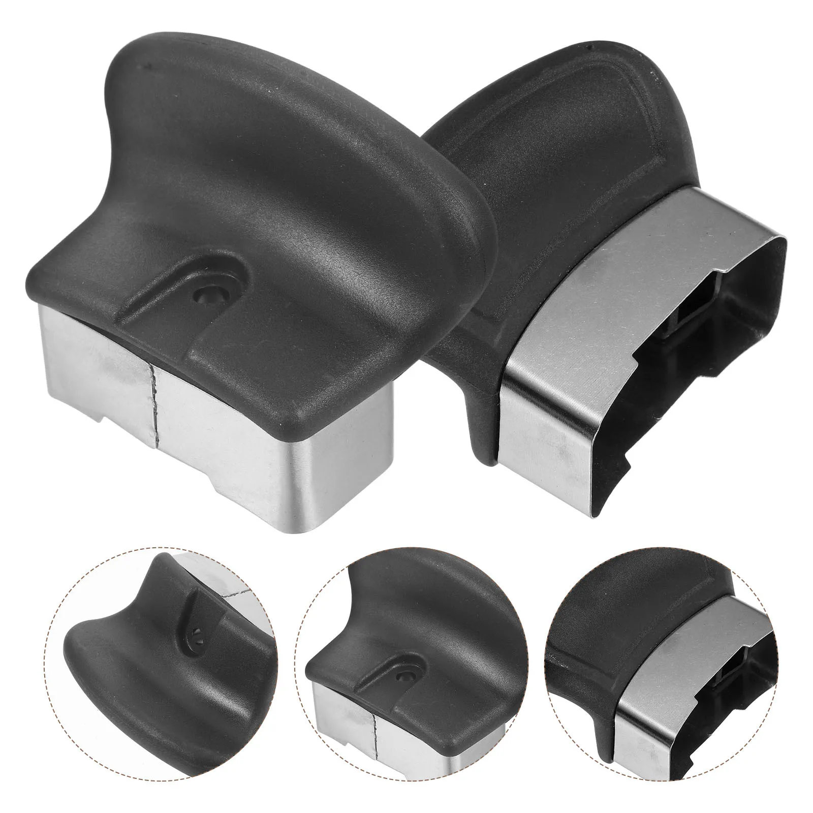 

2pcs Side Handle Replacement Stainless Steel Bakelite Grip For Pressure Cooker Steam Pot Kitchen Gadget Boiler Handle Grip Pot