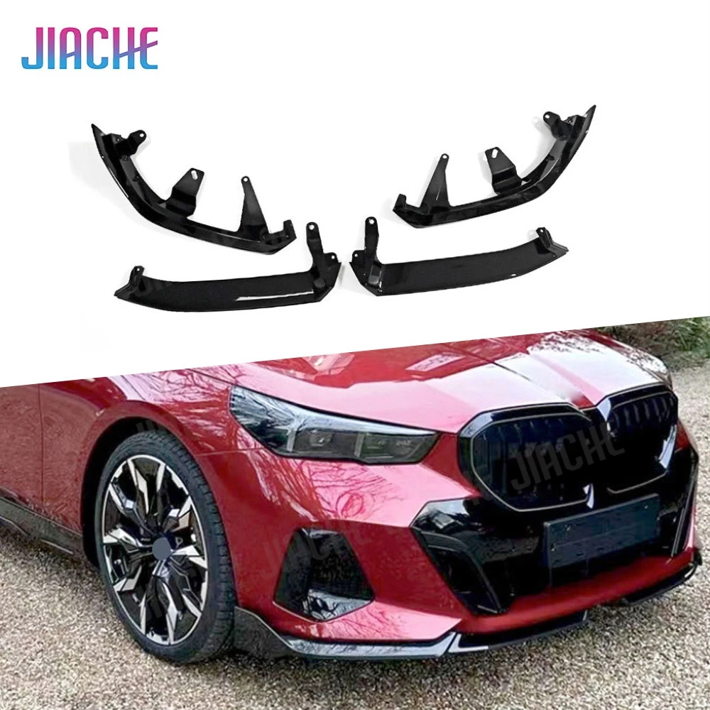 

Front Bumper Lip Front Diffuser Spoiler BodyKit For BMW 5 Serise G60 G68 M Sport 2024+ Car Styling High Quality Trim Accessory