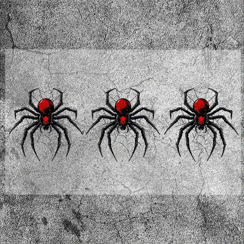 

Spider Motorcycle Stickers - Waterproof Vinyl Decals for Motorcycle Side Panels, Fuel Tank Covers and Windshields