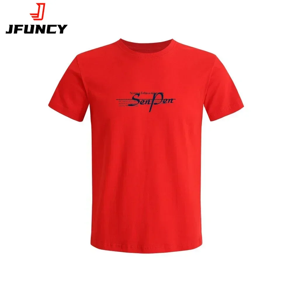 

100% Cotton T-shirt Summer Men's Tops Short Sleeve Letter Print Tshirt Plus Size Man Loose T Shirt Men Casual Tees