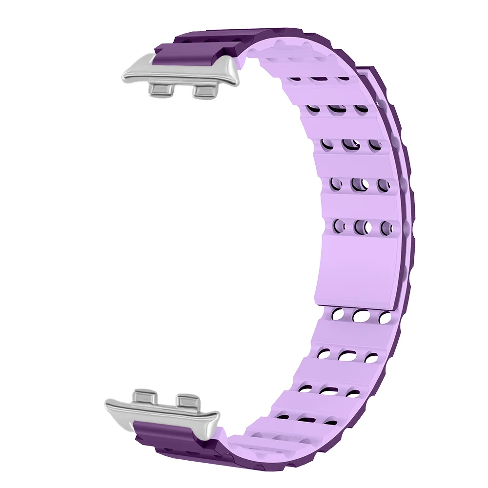 

Magnetic Loop Strap For Honor Band 9 Breathable Air Hole Soft Silicone Quick Release Sport Smartwatch Band Men Women Bracelet