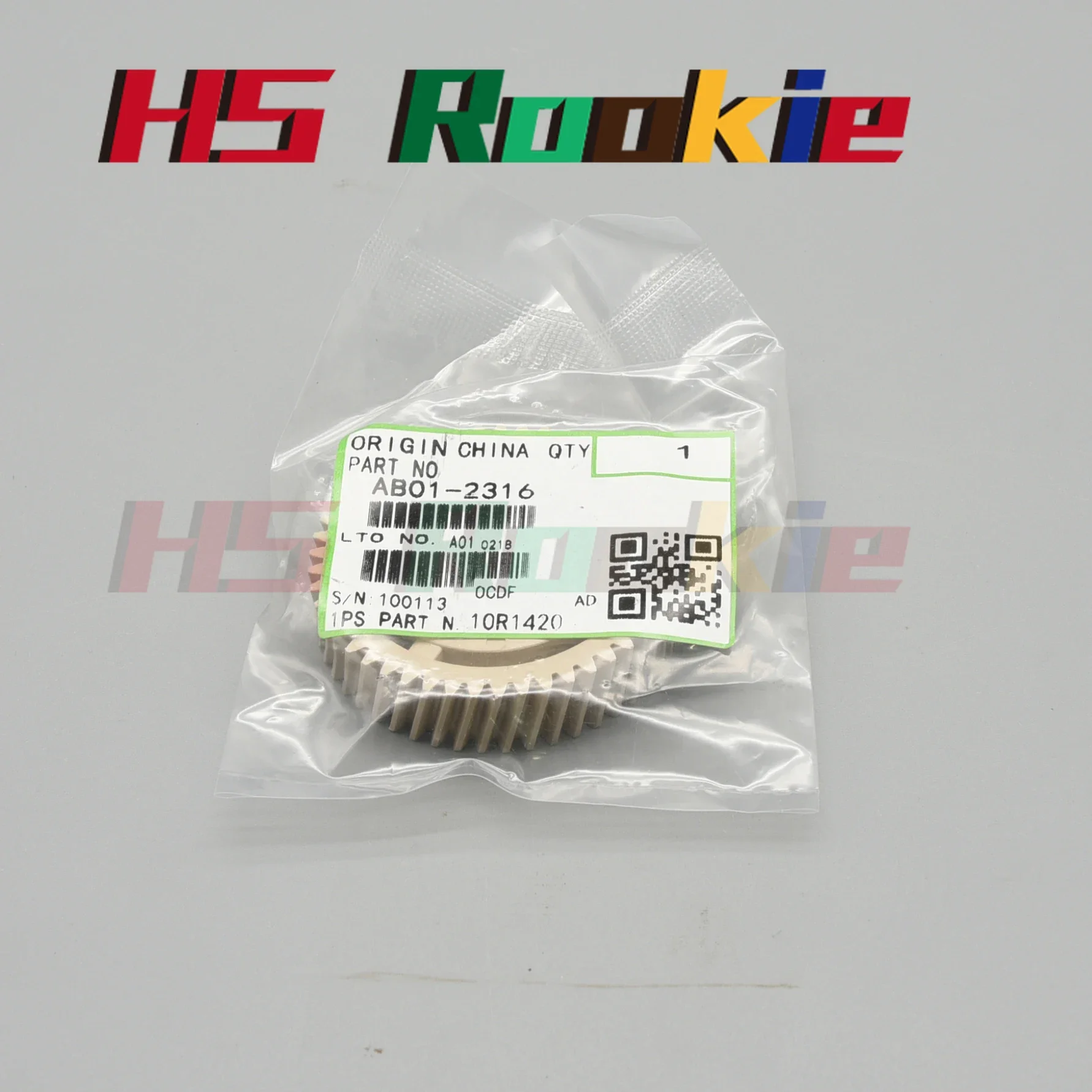 10Pcs Compatible new Upper Fuser Roller Gear AB01 2316 AB012316 used for Ricoh 1075 1060 2060