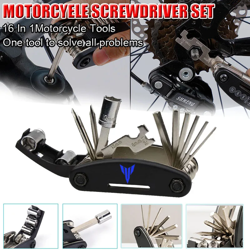 

New Motorcycle CNC Tool Repair Screwdriver Set Accessories For YAMAHA Tracer 7GT 9GT MT07 MT09 Tracer 700gt 900gt 700 900 7 9 GT