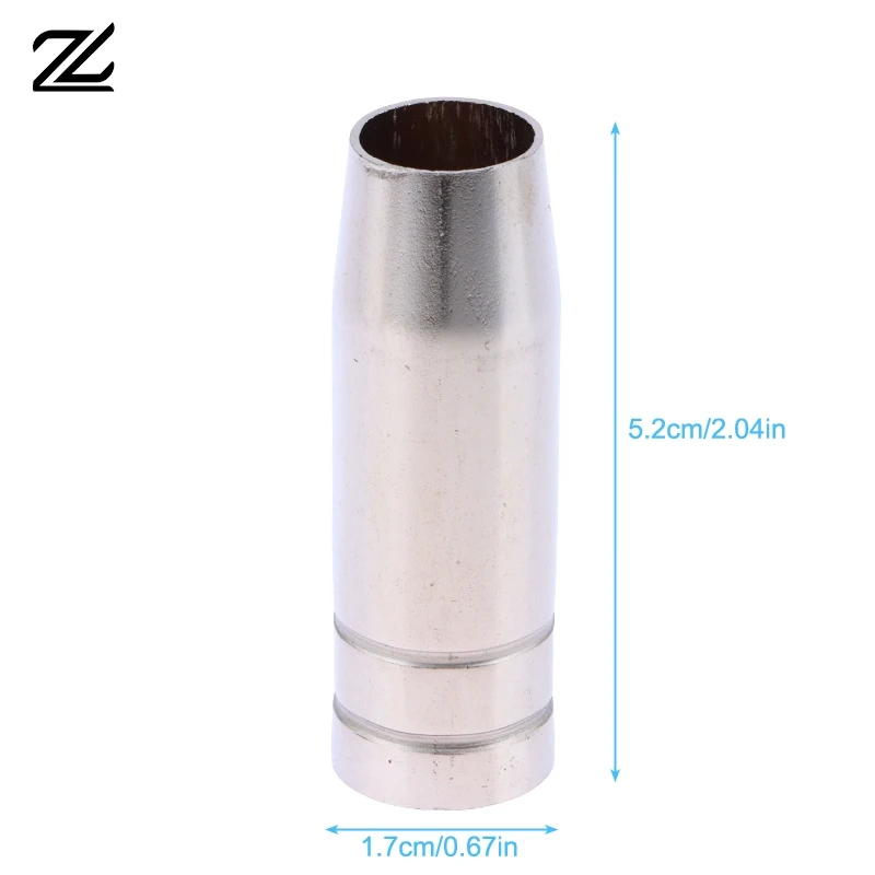 

1Pc 15AK Carbon Dioxide Nozzle Euro Style MIG MAG Welding Tip Nozzle Shield for MB 15AK MIG Welding Torch Protection Cover