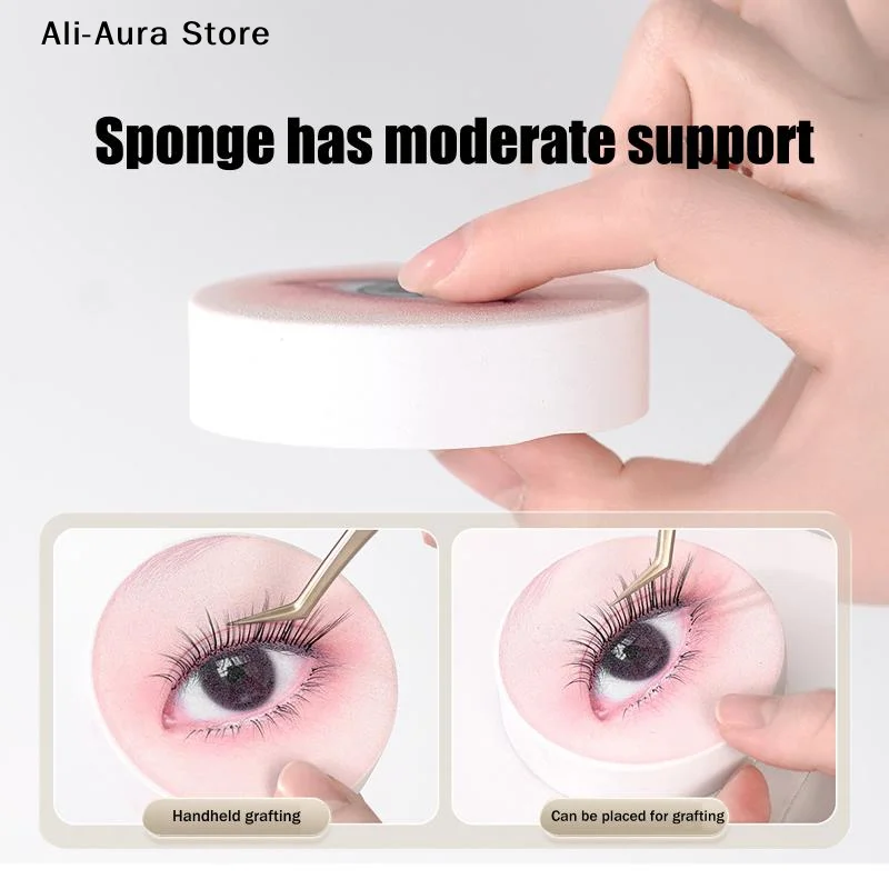 Eyelash Extension Model - 1/3/5Pcs Eyelash Extension Training False Eyelash