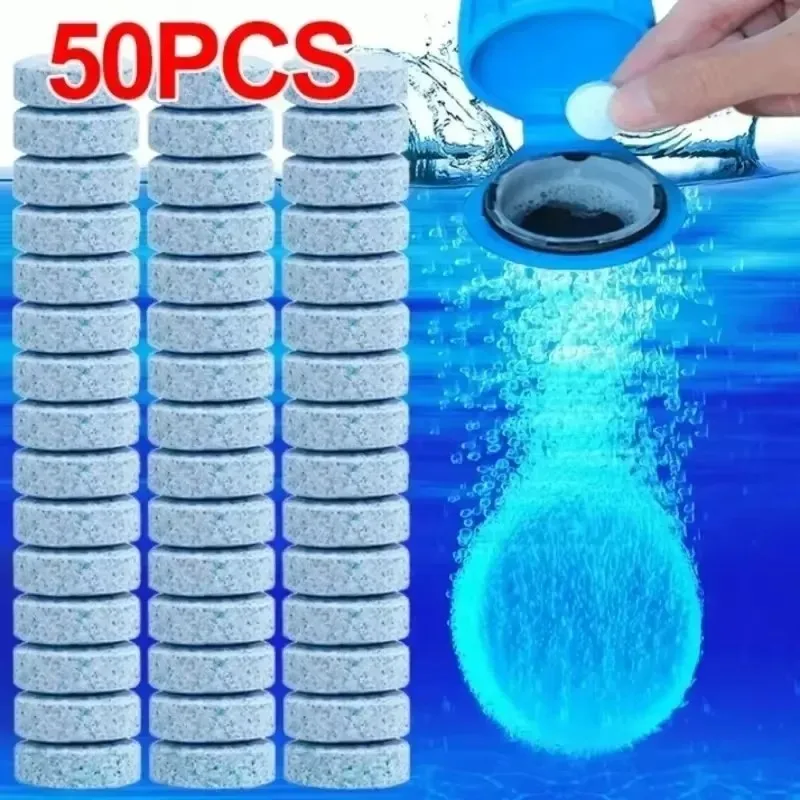 10/60pcs Solid Cleaner Car Windscreen Cleaner Effervescent Tablet Auto Wiper Glass Solid Cleaning Concentrated Tablets Detergent view 2