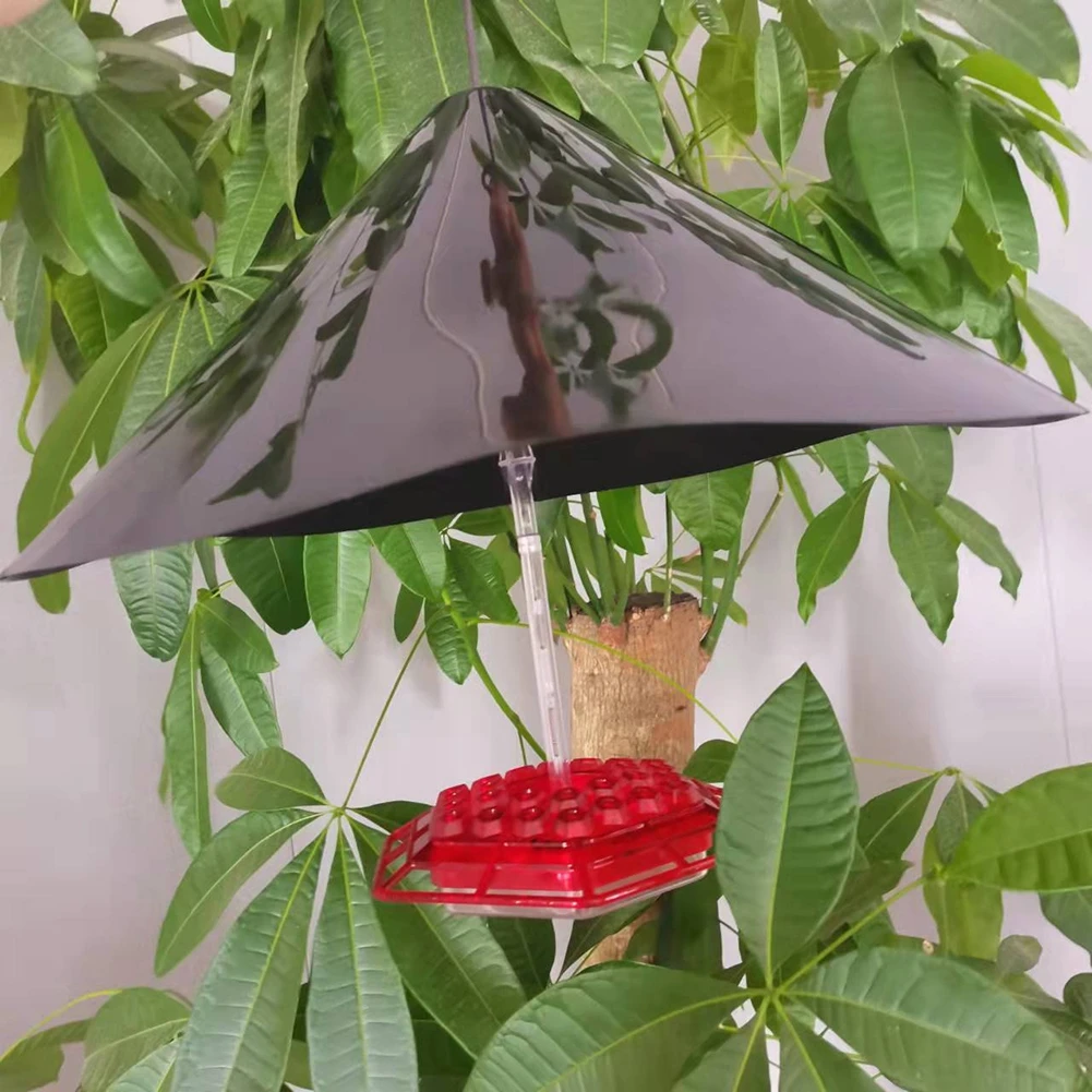 16/18/19inch Squirrel Baffle Wrap Around Squirrel Proof Baffles PVC Plastic Bird Feeder Guard with Hook Hanging Squirrel Flapper