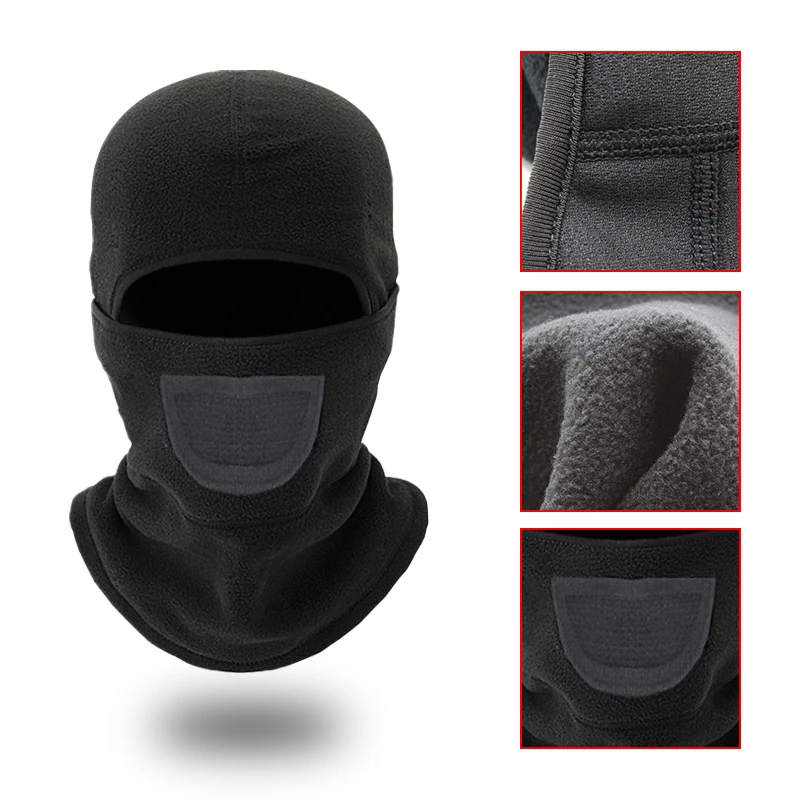 KINGSEVEN Winter Polar Fleece Warm Cycling Mask Motorcycle Riding Headgear Outdoor Sport Windproof Ski Mask Scarfs Balaclava