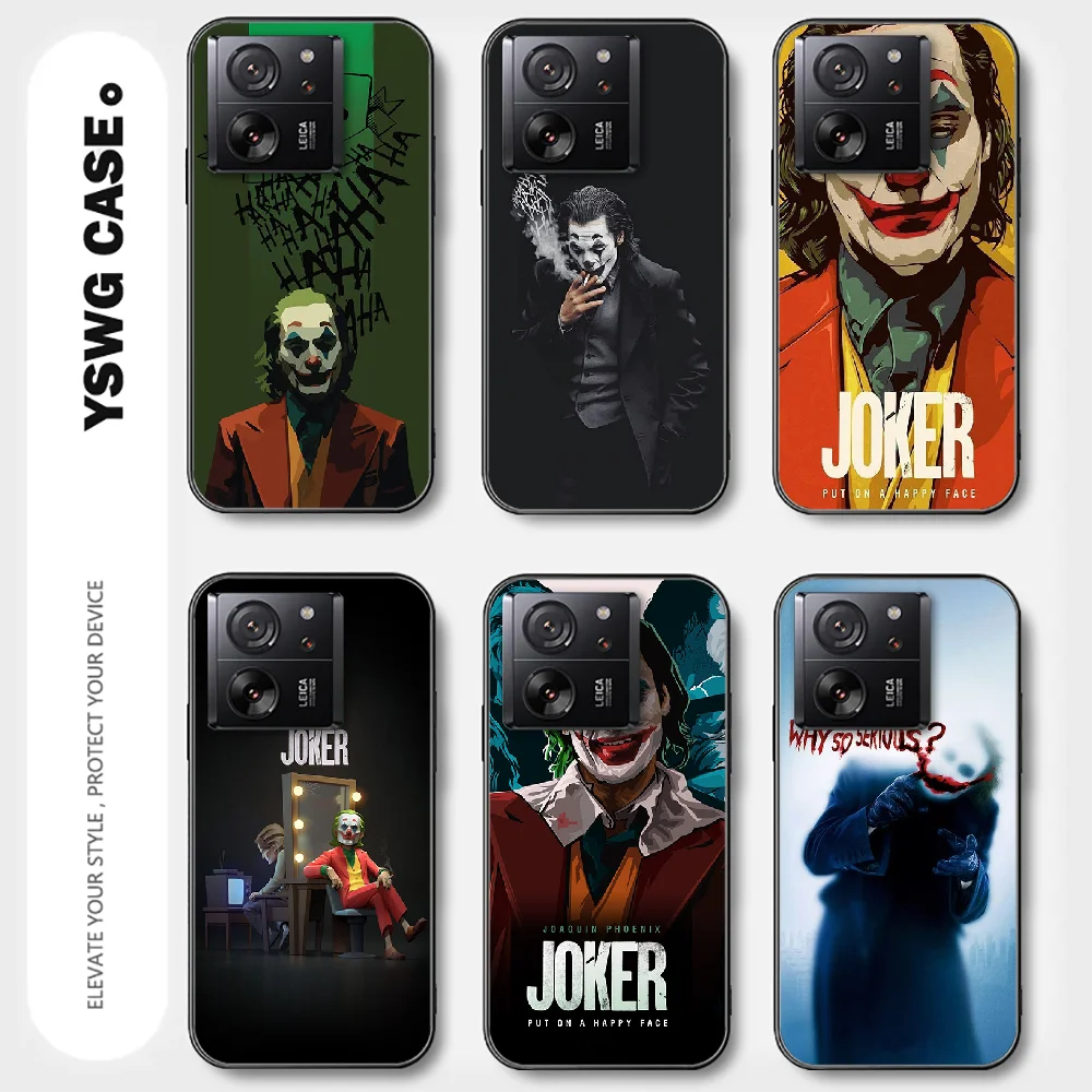 Dark Joker For Phone Case Cover Xiaomi Mi 11 12 13 14 T Pro Plus Poco X3 X4 X5 F5 GT