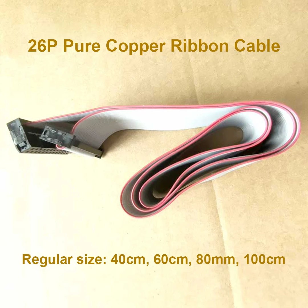 10Pcs 26P Data Signal Connection Wire Single Dual Color LED Display Screen Universal Pure Copper Cable Accessories