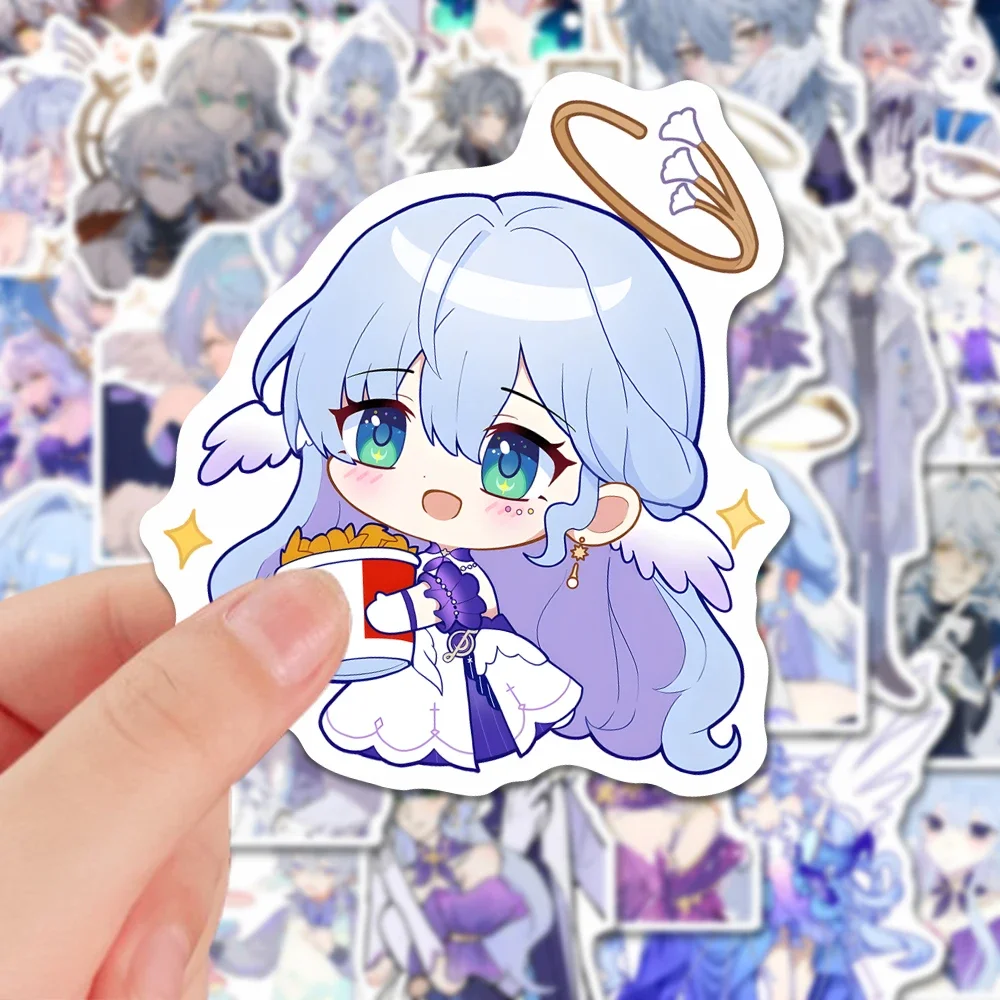 

Game Honkai: Star Rail Sunday Robin Anime Student Motorcycle Notebook Stickers Cup Waterproof Sticker Cell Phone Tablet Sticker