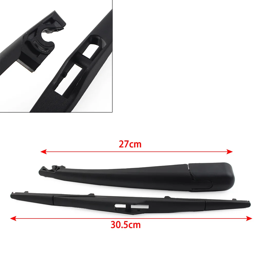 Car Rear Windshield Wiper Arm Blade Set For Hyundai ix35 Tucson i30 Elantra Touring For Kia Sportage SL Ceed Picanto