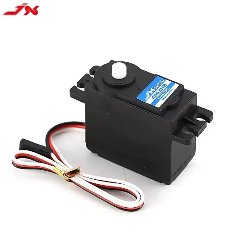 JX Servo PDI-4503HB Plastic Gear 120° 330Hz Digital Standard Large Torque Servo for Helicopter Drone Tank Car Robot Accessories