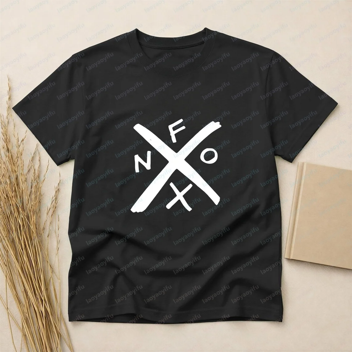 Retro Nofx Punk Band Vintage Off-Campus T-Shirt - Summer Trend Short-Sleeved Shirt for Both Men and Women - Comfortable T-Shirt